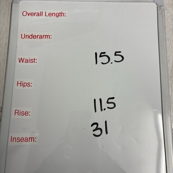 Prairie Underground L Dark Wash Denim Pants Skinny Zip Apron High Rise L - Picture 5 of 6